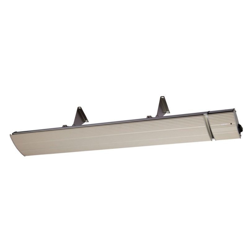 Sined Calor Blanco 2400 Radiador Infrarrojo De Pared Con Potencia 2400w Blanco Sin Emisión De Luz Elemento Calefactor De Aleación De Aluminio Extruido Revestimiento Cerámico Mando a Distancia Ip65 - Imagen 2
