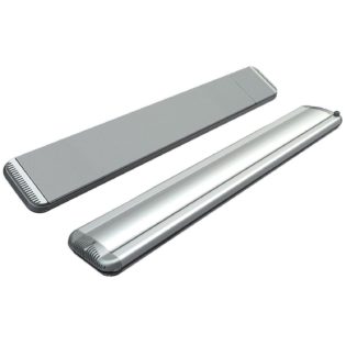Lámpara De Calefacción Infrarroja Irc Moel Hot Top Con Regulador y Mando a Distancia Potencia 1350w Calentador Interior y Exterior Ip55 Aluminio 6060 Anodizado Color Plata