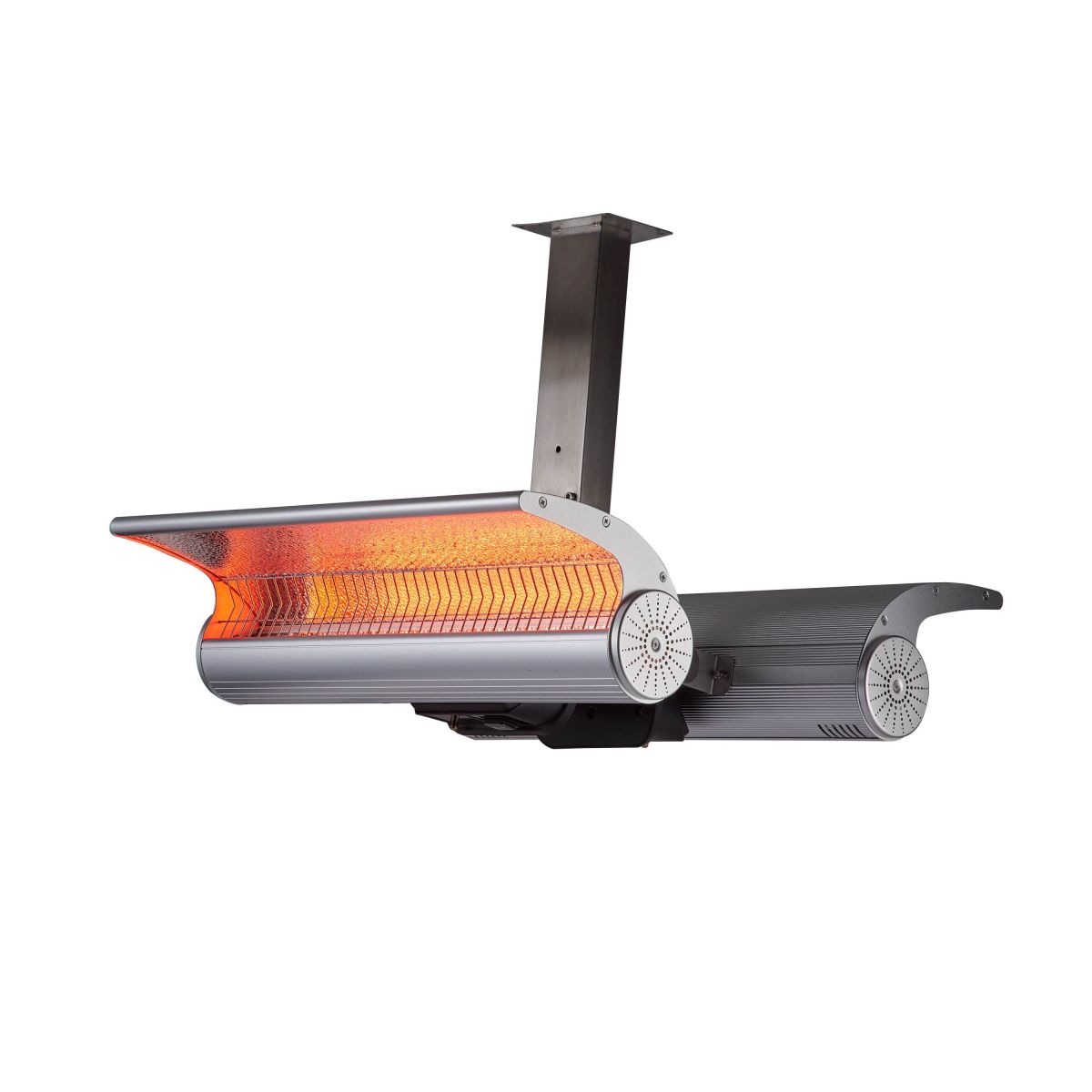 Soportes De Montaje En Techo Sined Para Calefactores De Pared No Incluidos Los Soportes De Fácil Montaje Fijan Un Par De Calefactores Para Una Instalación Rápida y Sin Complicaciones - Imagen 2