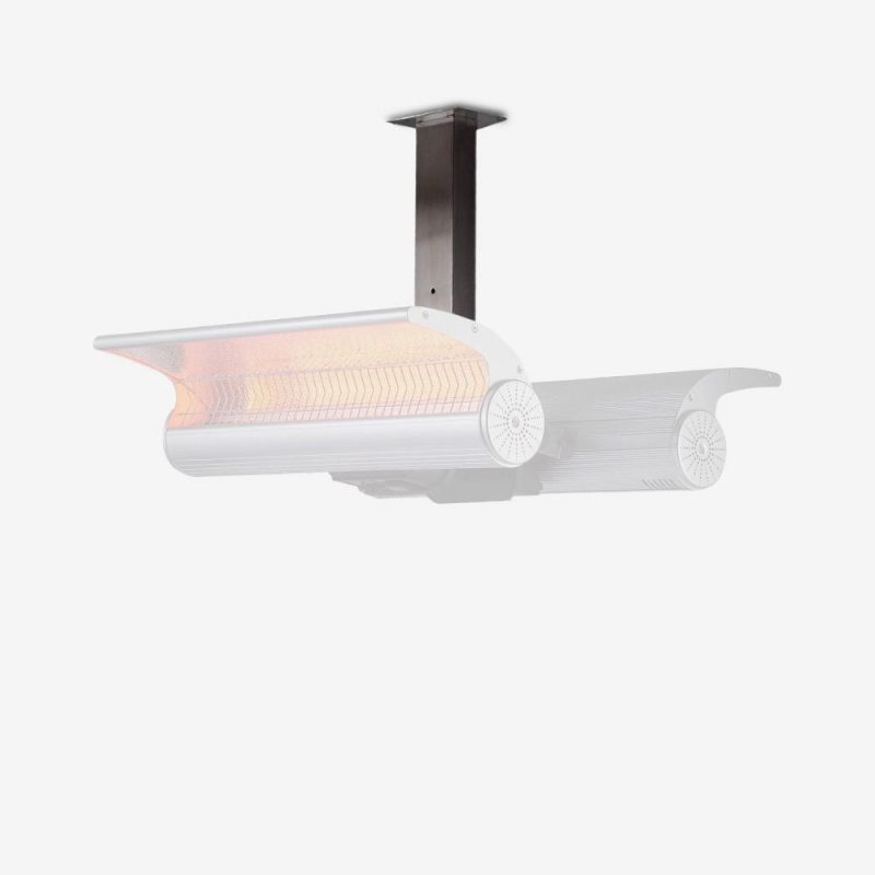 Soportes De Montaje En Techo Sined Para Calefactores De Pared No Incluidos Los Soportes De Fácil Montaje Fijan Un Par De Calefactores Para Una Instalación Rápida y Sin Complicaciones