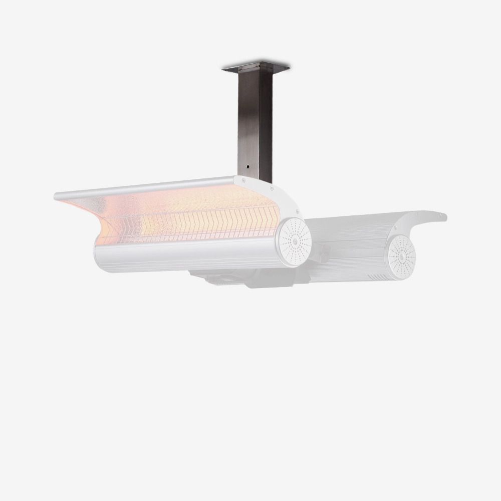 Soportes De Montaje En Techo Sined Para Calefactores De Pared No Incluidos Los Soportes De Fácil Montaje Fijan Un Par De Calefactores Para Una Instalación Rápida y Sin Complicaciones